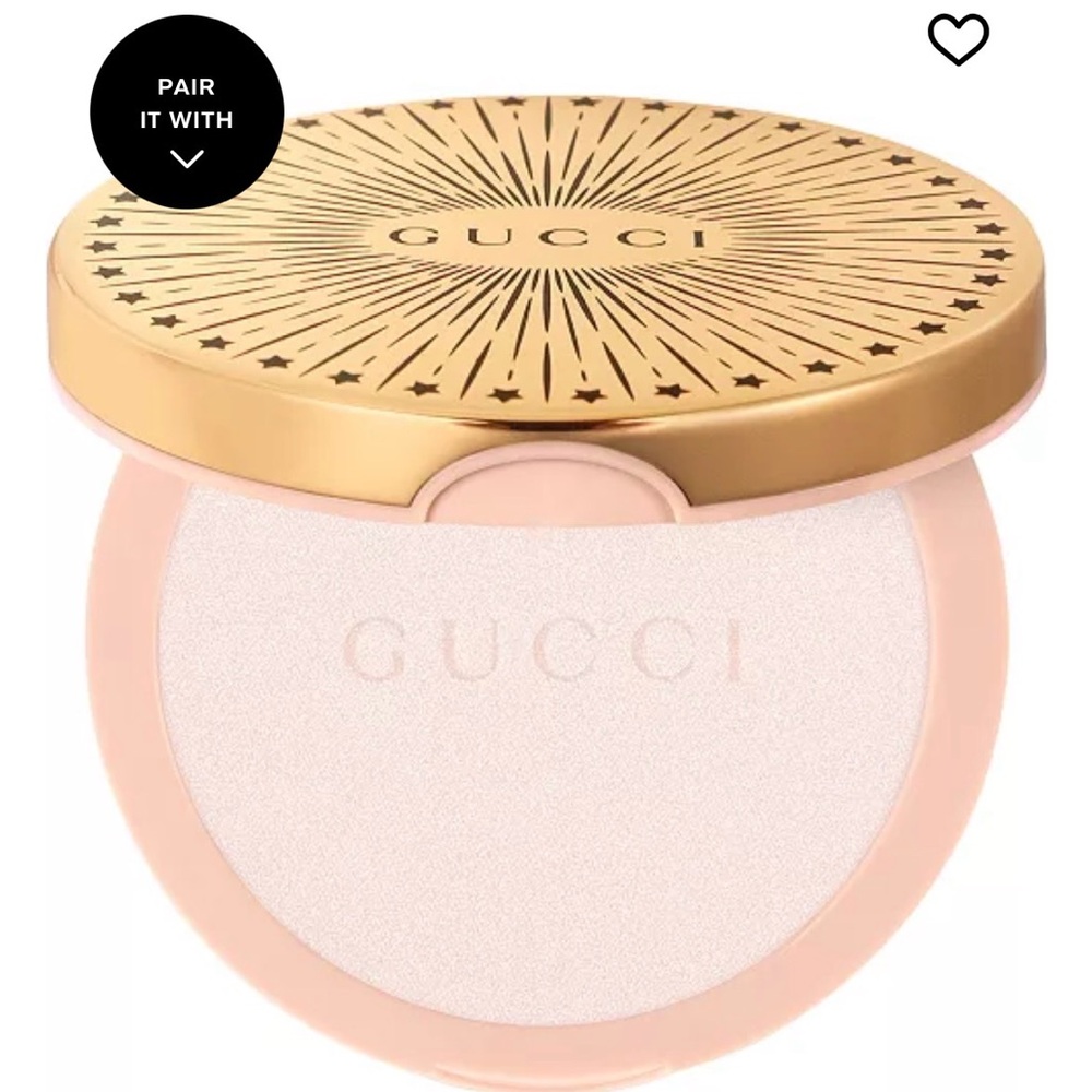Gucci Glow  Multi-use Illuminating Gel Powder Highlighter Opal Pink 04 NIB